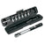 PRO TOOL TORQUE WRENCH INCL. BITS/EXT 3-15Nm